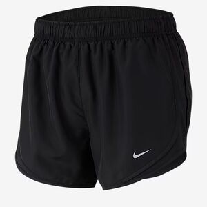 Nike Dri-Fit Tempo Shorts Womens Small‎ Black Track Running Short Brief Lined